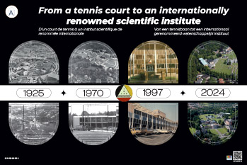 Poster court de tennis à institut de renommée internationale