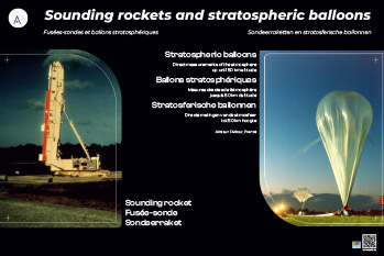 Poster fusées-sondes et ballons stratosphériques