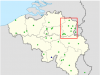 Map of the BRAMS network