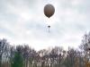 Captive weather balloon flying above the BRAMS transmitter