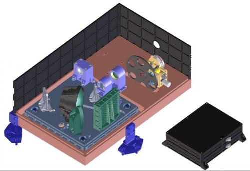 3D tekening van het VenSpec-H instrument
