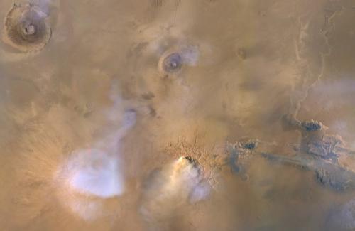 Mars dust tower