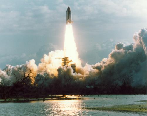 STS-45 launch