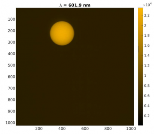 Image monochromatique du Soleil