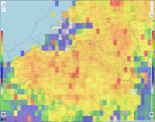 Methane emissions in Belgium