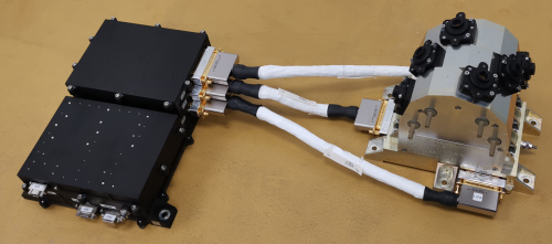 De twee delen van Proba-3's 3DEES-instrument