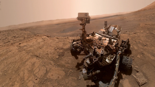 NASA Curiosity Rover op Mars
