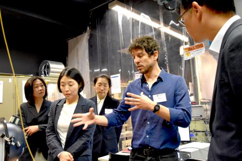 Visiting the BRCLab with Nuno Pereira