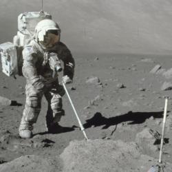 Astronaut Harrison Schmitt - Apollo 17