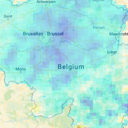 NO2 Belgium