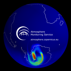 Europe’s Copernicus Atmosphere Monitoring Service’s (CAMS) 