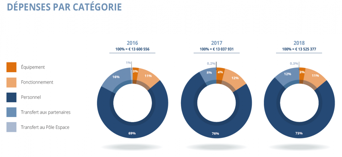 Depenses par category