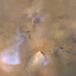 Mars dust tower