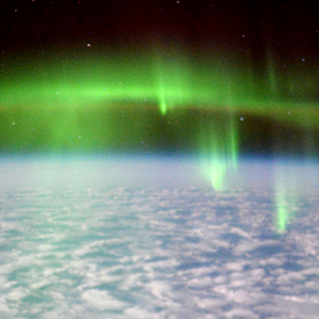 Aurora clouds aviation air travellers